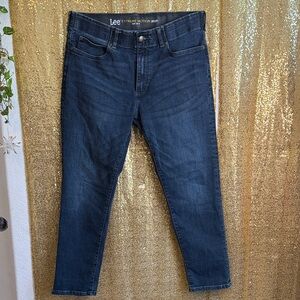 Lee Men's Deep Indigo Slim Jeans